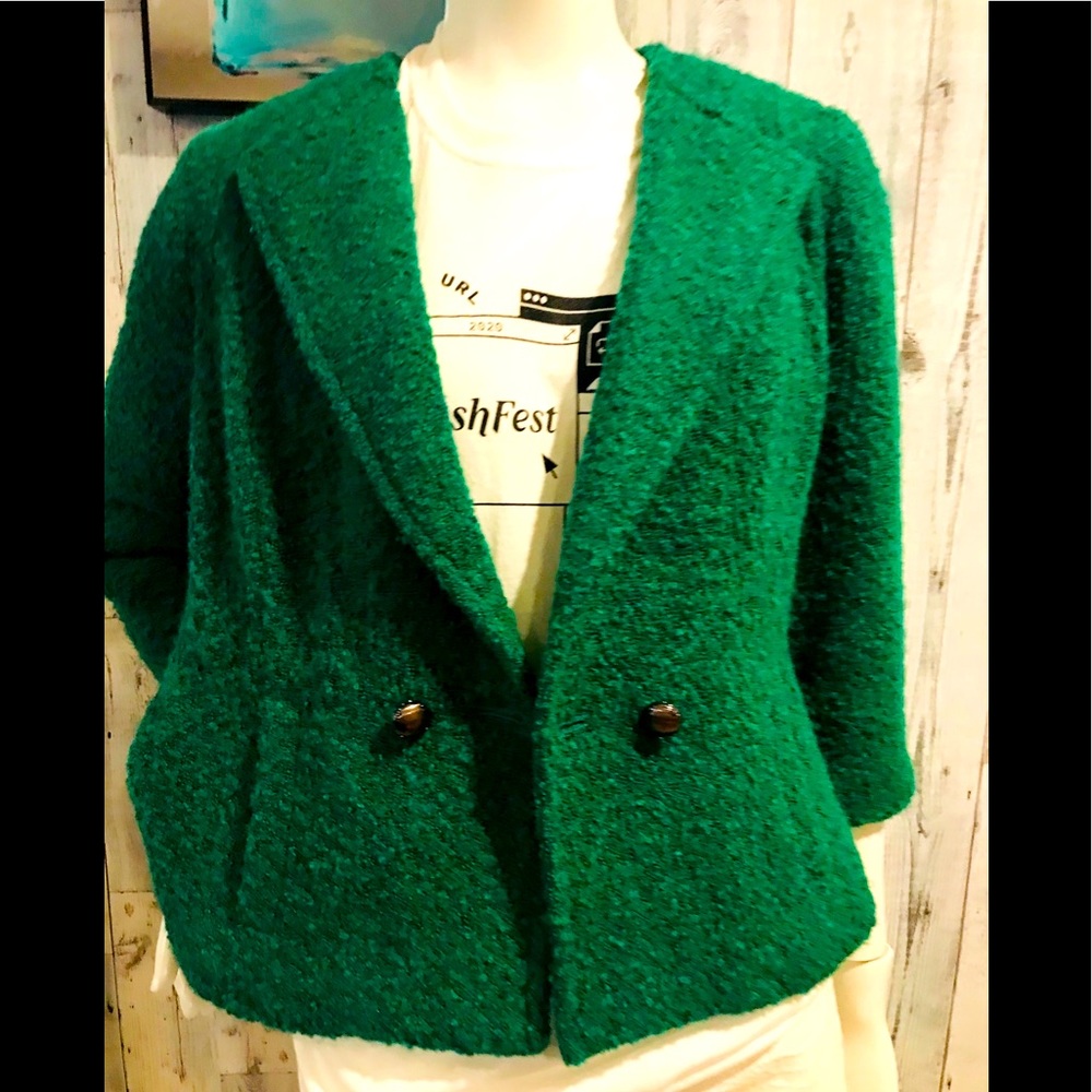 Cabi green Jacket, blazer.